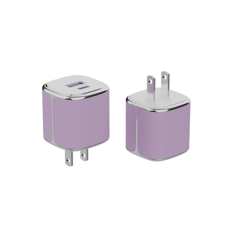 شاحن الحائط GaN Type C PD 35W شاحن حائط USB C مزدوج مع لوحة الكهرباء